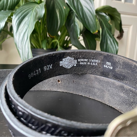 Vintage Harley Davidson Eagle Belt - Picture 3 of 16